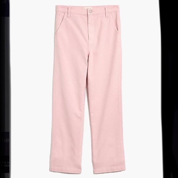 Madewell Classic Straight Pants in wisteria dove 28 - Picture 4 of 10